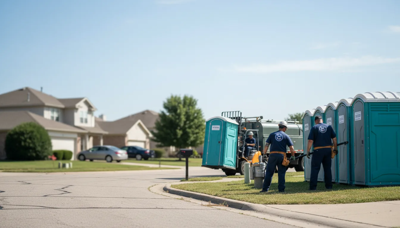 Porta Potty Rental in Perrin, TX near me